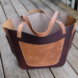 Handcrafted Leather Tote Bag PDF Pattern