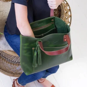 Leather Tote Bag for Women, Quality Full-Grain Leather- Lifetime Leather